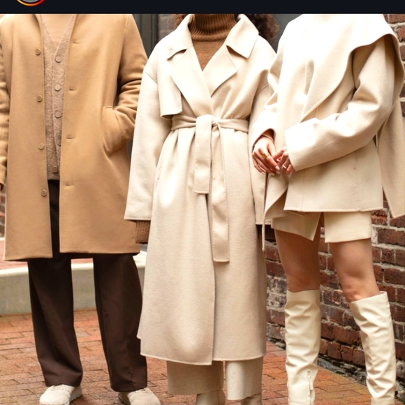 Oak+Fort Wool blend coat - Picture 14 of 15